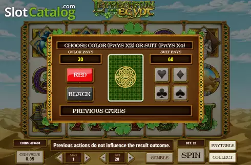Οθόνη5. Leprechaun Goes Egypt Κουλοχέρης