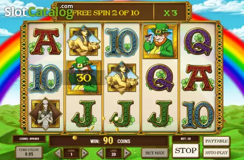Οθόνη8. Leprechaun Goes Egypt Κουλοχέρης