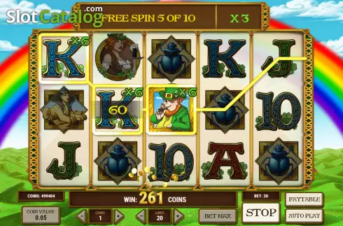 Οθόνη9. Leprechaun Goes Egypt Κουλοχέρης