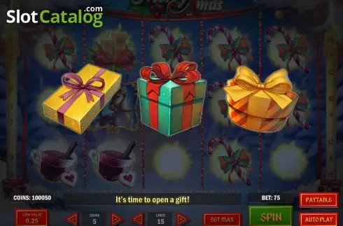 Μπόνους παιχνίδι. Merry Xmas (Play'n Go) Κουλοχέρης