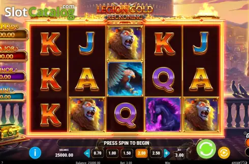 Οθόνη2. Legion Gold Reckoning Κουλοχέρης