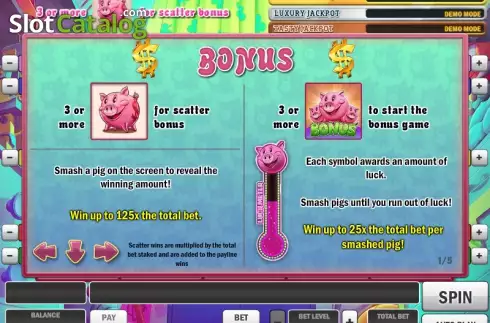 Πίνακας πληρωμών 1. Piggy Bank (Games |nc) Κουλοχέρης