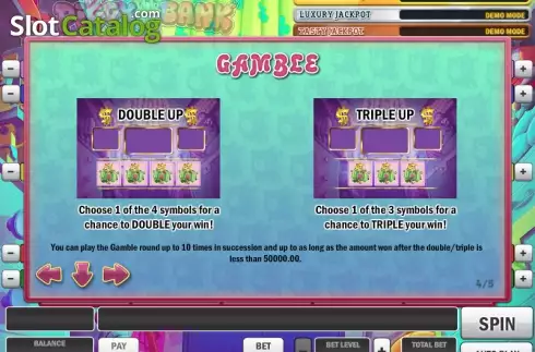 Πίνακας πληρωμών 4. Piggy Bank (Games |nc) Κουλοχέρης