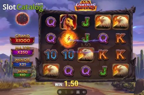 Οθόνη3. Colt Lightning Inferno Κουλοχέρης