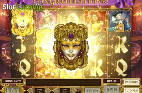 Διασπορά. Royal Masquerade (Play'n Go) Κουλοχέρης 