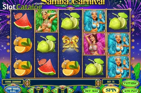 Ροδέλες. Samba Carnival Κουλοχέρης