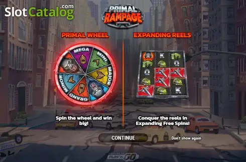 Οθόνη2. Primal Rampage Κουλοχέρης