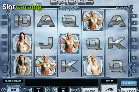 Ροδέλες. Scandinavian Babes Κουλοχέρης