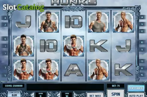 Ροδέλες. Scandinavian Hunks Κουλοχέρης