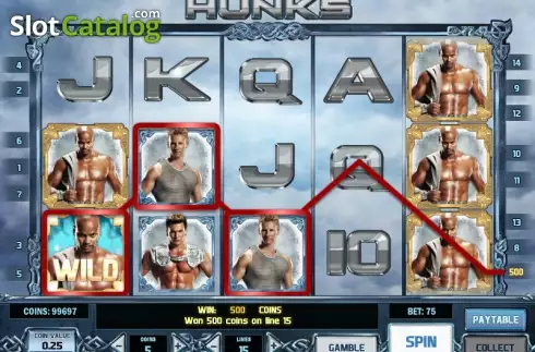 Αγριος. Scandinavian Hunks Κουλοχέρης