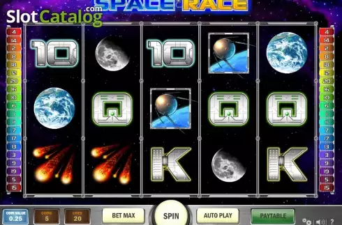 Ροδέλες. Space Race Κουλοχέρης