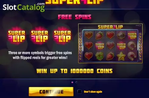 Τα χαρακτηριστικά του παιχνιδιού. Super Flip Κουλοχέρης