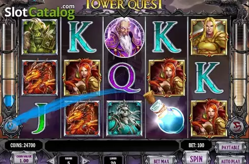 Μπόνους παιχνίδι. Tower Quest Κουλοχέρης 