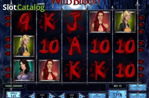 Ροδέλες. Wild Blood Κουλοχέρης