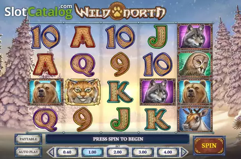 Οθόνη3. Wild North (Play’n Go) Κουλοχέρης