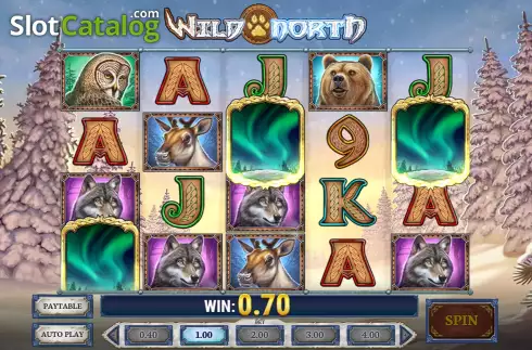 Οθόνη6. Wild North (Play’n Go) Κουλοχέρης