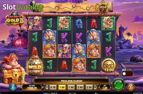 Οθόνη2. Crabby’s Gold 2 Κουλοχέρης