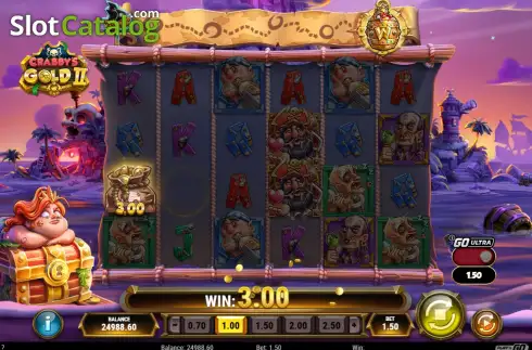 Οθόνη3. Crabby’s Gold 2 Κουλοχέρης