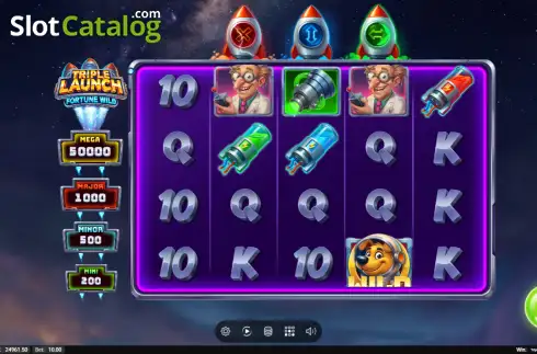 Οθόνη2. Triple Launch Fortune Wild Κουλοχέρης