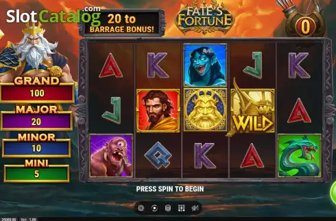 Οθόνη2. Fate's Fortune Κουλοχέρης