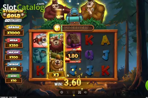 Οθόνη3. Stompin’ Gold Κουλοχέρης