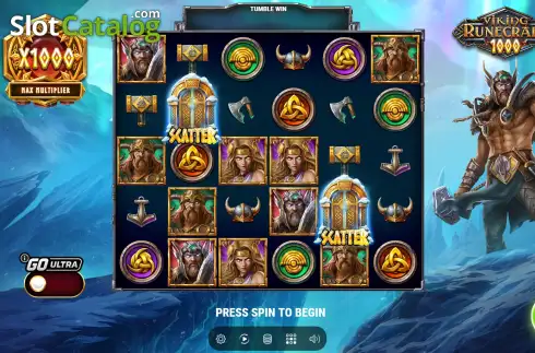 Οθόνη3. Viking Runecraft 1000 Κουλοχέρης