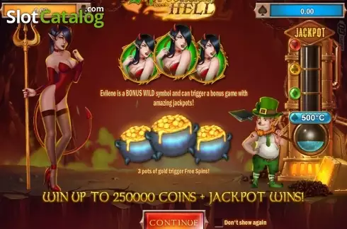 Οθόνη 1. Leprechaun goes to Hell Κουλοχέρης