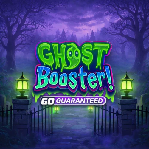 Ghost Booster Go Guaranteed Λογότυπο