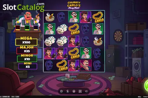Οθόνη2. Chunky Carlo's Money Mania Κουλοχέρης