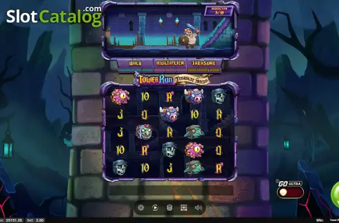 Οθόνη2. Tower Run Treasure Steps Κουλοχέρης