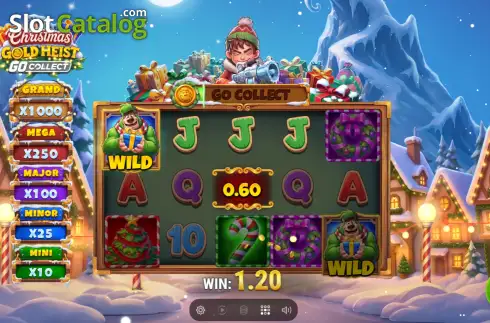 Οθόνη3. Christmas Gold Heist Κουλοχέρης 