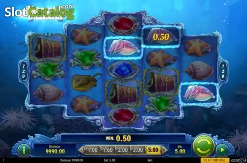 Κερδίστε οθόνη 1. Mermaid's Diamond Κουλοχέρης