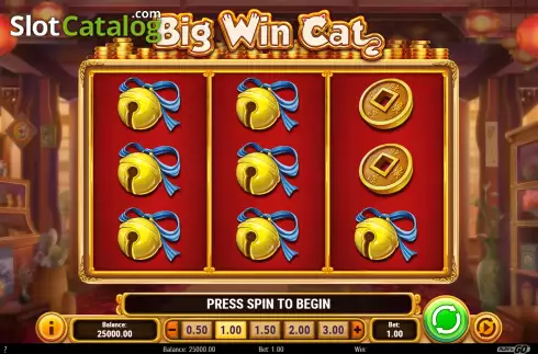 Οθόνη3. Big Win Cat Κουλοχέρης
