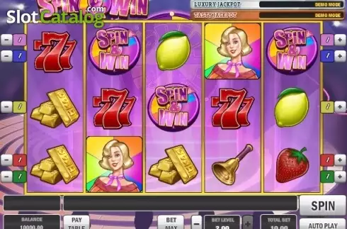 Οθόνη2. Spin & Win (Games Inc) Κουλοχέρης