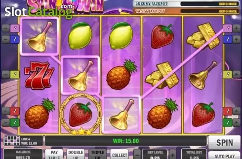 Οθόνη3. Spin & Win (Games Inc) Κουλοχέρης