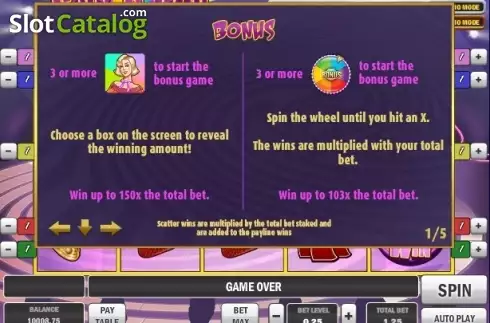 Οθόνη5. Spin & Win (Games Inc) Κουλοχέρης