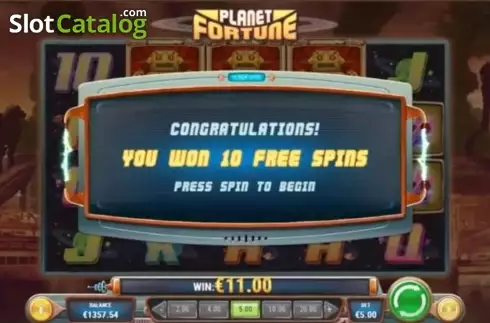 Οθόνη3. Planet Fortune Κουλοχέρης