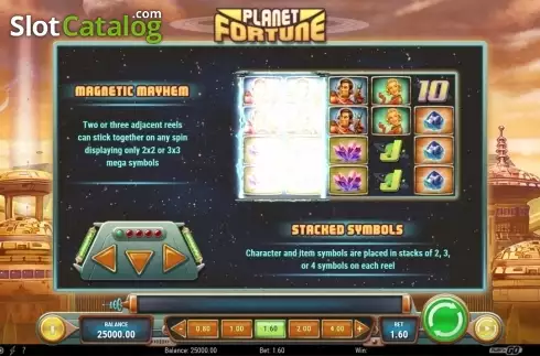 Οθόνη6. Planet Fortune Κουλοχέρης