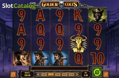 Οθόνη4. Golden Colts Κουλοχέρης 