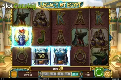 Οθόνη6. Legacy Of Egypt (Play'n Go) Κουλοχέρης