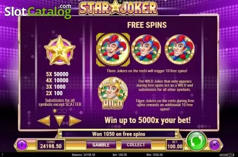Οθόνη8. Star Joker Κουλοχέρης