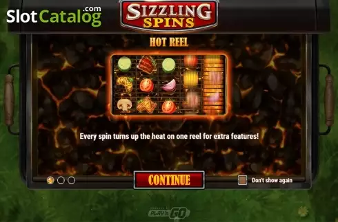 Οθόνη6. Sizzling Spins Κουλοχέρης