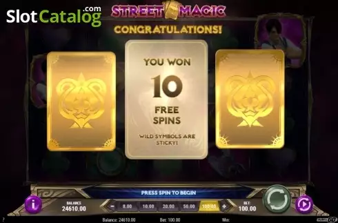 Οθόνη5. Street Magic Κουλοχέρης