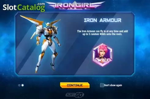 Οθόνη3. Iron Girl Κουλοχέρης
