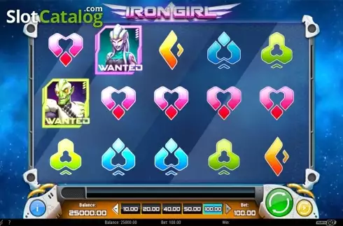 Οθόνη4. Iron Girl Κουλοχέρης