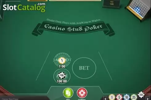 Οθόνη2. Casino Stud Poker (Play'n Go) Κουλοχέρης
