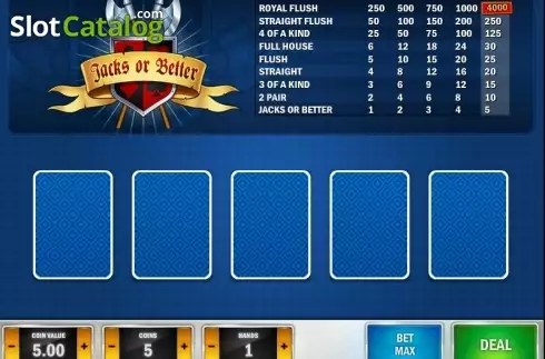 Οθόνη2. Jacks or Better MH (Play'n Go) Κουλοχέρης