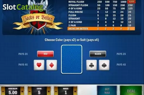 Οθόνη4. Jacks or Better MH (Play'n Go) Κουλοχέρης