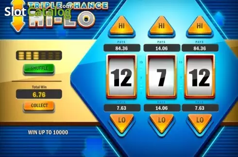Οθόνη4. Triple Chance HiLo Κουλοχέρης