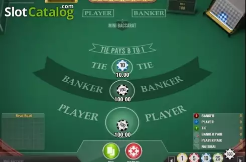 Οθόνη2. Mini Baccarat (Play'n Go) Κουλοχέρης